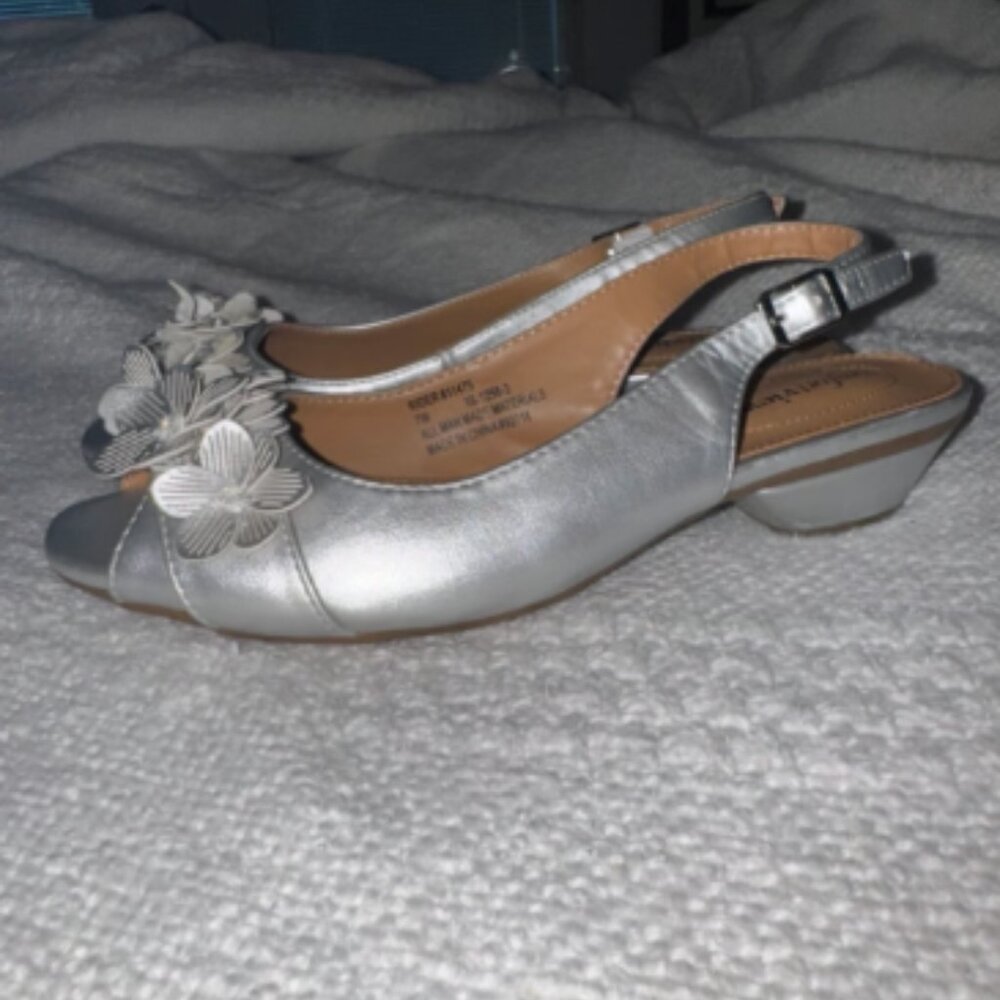 Y2K Sling Back Heels